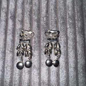 Elegant Silver Dangle Earrings